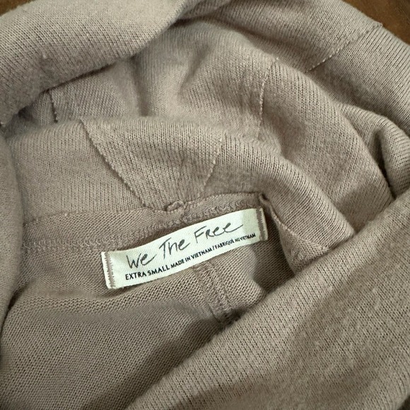 FREE PEOPLE WE THE FREE Cozy Time Funnel Neck Top in Chocolate - Picture 8 of 11